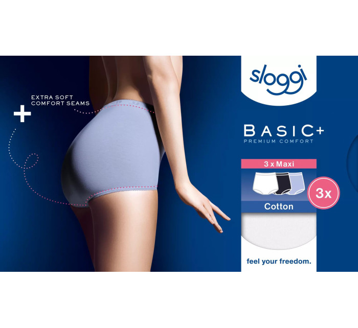 sloggi Basic+ Maxi C3P - MULTIPLE COLOURS 15 - SLOGGI MULTIPLE COLOURS 15 - SLOGGI