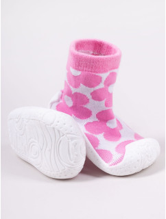 Dětské dívčí ponožky s podrážkou Pink model 19758409 - Yoclub