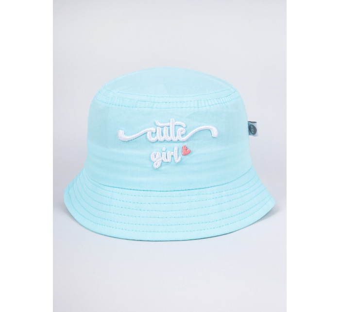 Yoclub Dívčí letní klobouk CKA-0257G-A110 Blue