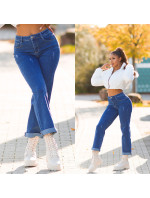 Sexy used look push up flarred jeans