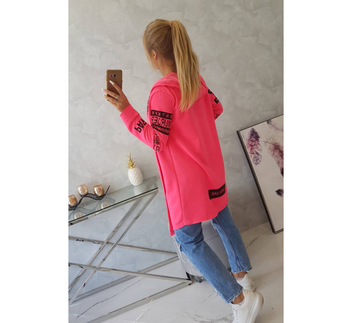 model 18748387 s nápisem pink neon - K-Fashion