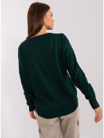 Sweter AT SW model 18884712 ciemny zielony - FPrice