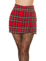 Sexy Musthave Highwaist Skort kostkovaný