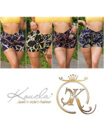 Trendy Highwaist Shorts with chain print