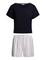 Dámské pyžamo SS SET WOVEN  model 20197549 - Tommy Hilfiger