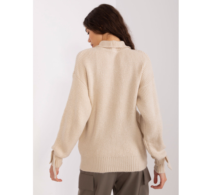 Sweter BA SW model 19040924 beżowy - FPrice