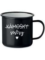 KÁMOŠKY SESTRY - černý plecháček 350 ml