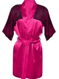 DKaren Housecoat Barbara Dark Pink