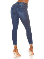 Sexy Highwaist Push-Up Jeans with glitter