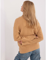 Sweter AT SW  camelowy model 20459081 - FPrice