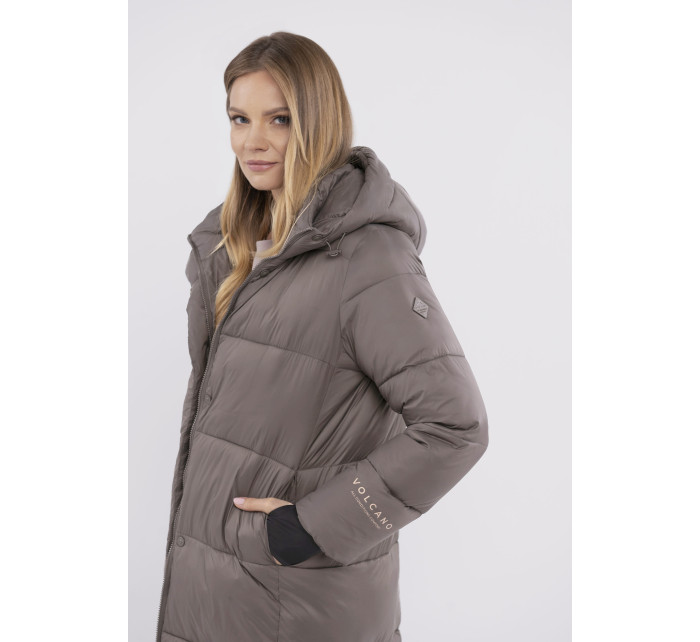 Volcano Coat J-Macadamia Brown