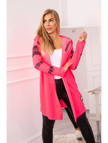 model 18748387 s nápisem pink neon - K-Fashion