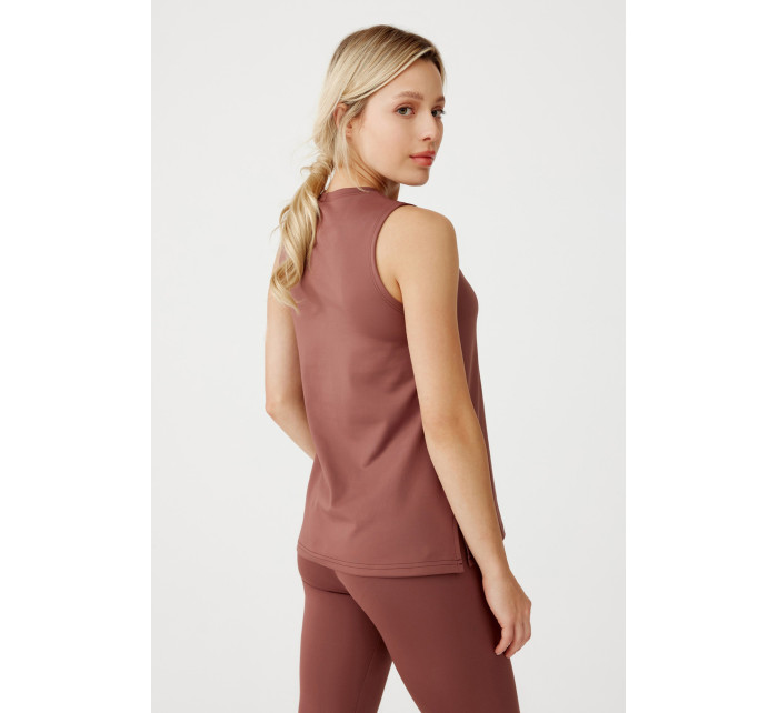 Drsný sportovní top Radical Classic Top Brown