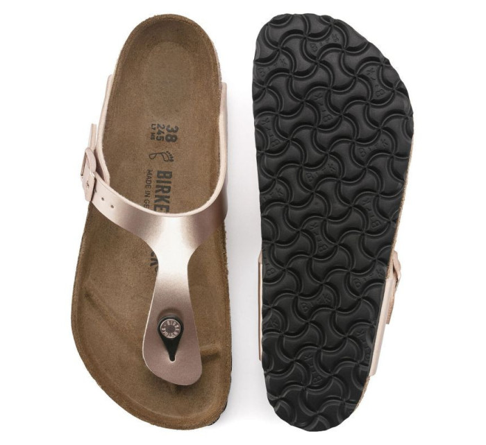 Dámské nazouváky / žabky Gizeh BS 1023943 Hnědá - Birkenstock