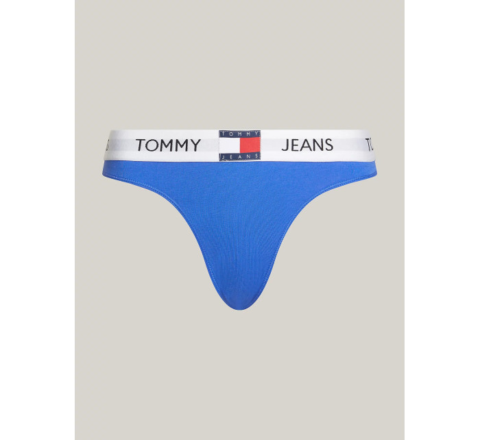 Dámské tanga EXT SIZES UW0UW04956 C6H  modré - Tommy Hilfiger