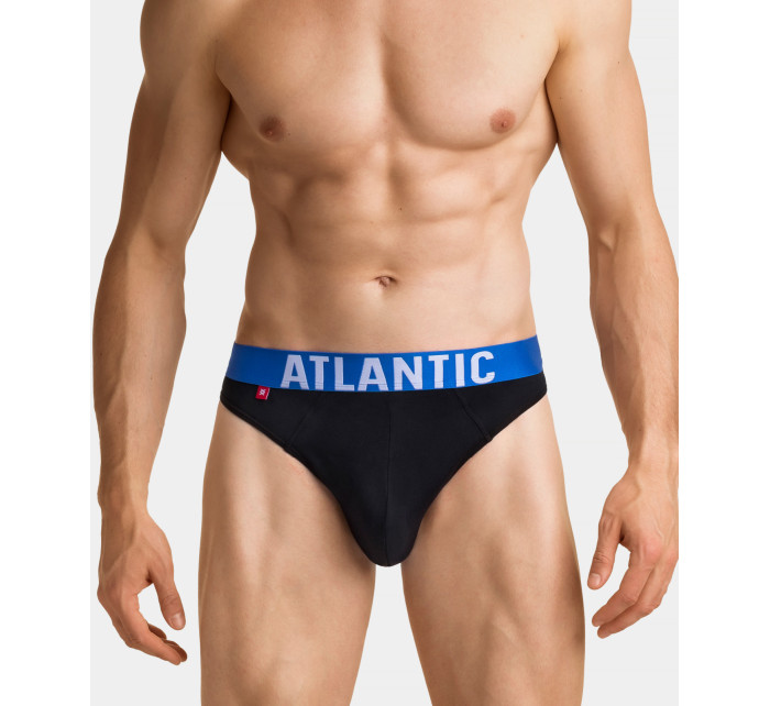 Pánské sportovní slipy ATLANTIC 3-PACK - černé