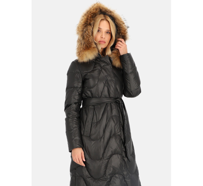 PERSO Coat BLH241005FR Černá barva