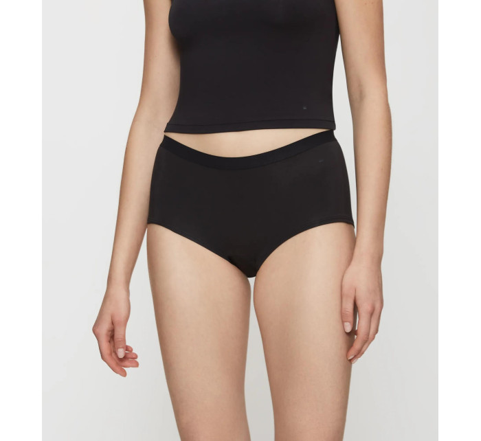 Dámské kalhotky Smart Natural Boyshort - BLACK - černé 0004 - TRIUMPH