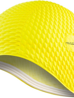 AQUA SPEED Plavecká čepice Bombastic Yellow Pattern 18