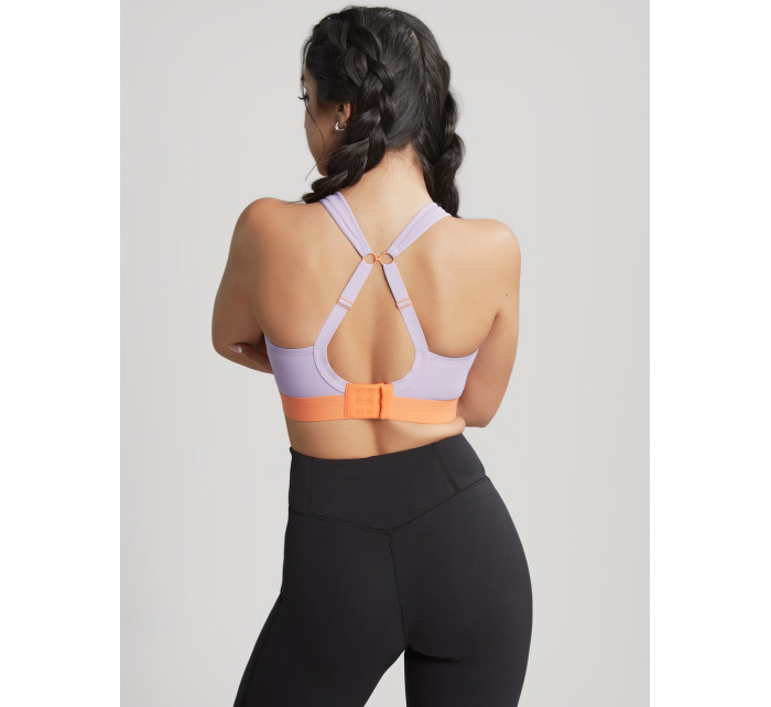 Sportovní podprsenka Non Wired Bra 7341B fialovo/orange - Panache