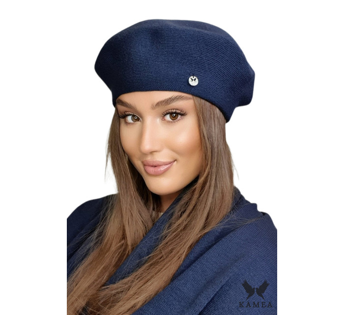 Beret model 18159138 Námořnická modrá - Kamea