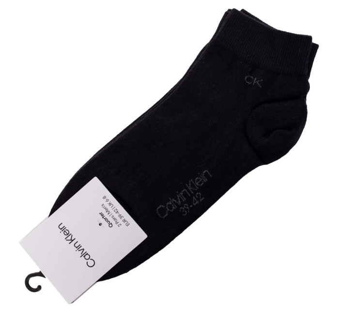 Ponožky Calvin Klein 2Pack 701218706001 Black