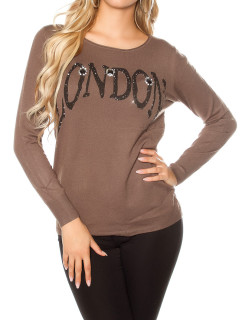 Trendy Koucla pulli LONDON s krajkou