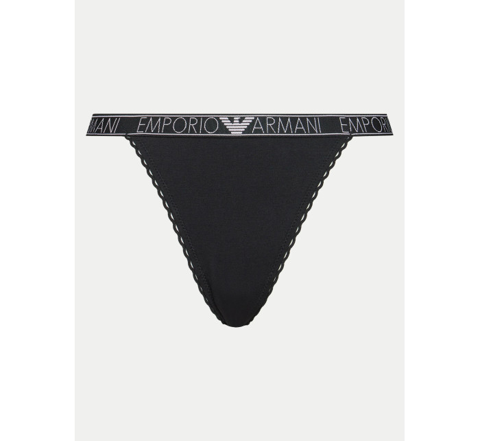 Dámské tanga  00020 černé  model 20257759 - Emporio Armani