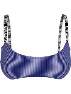 Dámské plavky Horní díl plavek BRALETTE UW KW0KW02609C86 - Calvin Klein