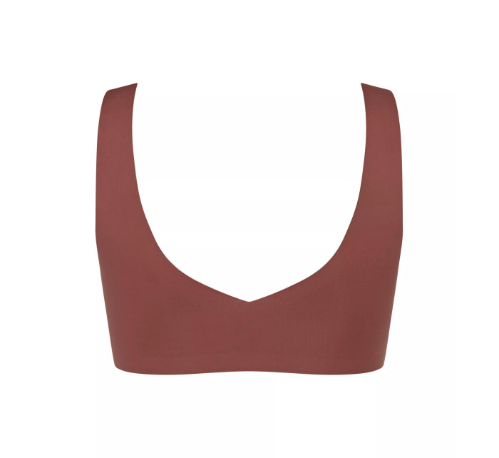 Dámská podprsenka ZERO Feel 2.0 Bralette - UNKNOWN - tm. hnědá 7505 - SLOGGI