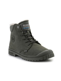 Palladium SP20 Cuff Leather Waterproof WL U 79067-325-M Olive Night boty