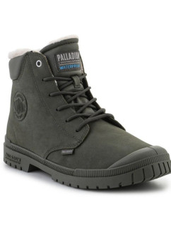 Palladium SP20 Cuff Leather Waterproof WL U 79067-325-M Olive Night boty