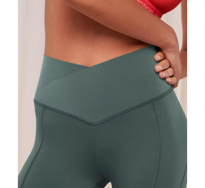 Dámské legíny Cardio RTW High-Rise Leggings - GREEN - zelené 1568 - TRIUMPH