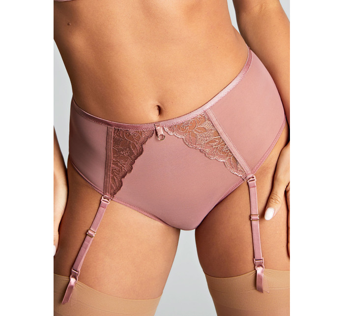 Panache Rosa Suspender Brief rose gold 10794