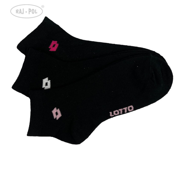 Ponožky Raj-Pol 3Pack W Lotto Black