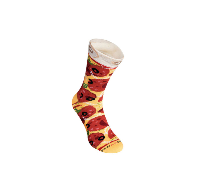 Rainbow Socks Pizza 4 páry Pepperoni