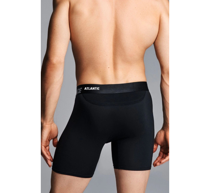 Pánské boxerky 1181 Leg long black - Atlantic