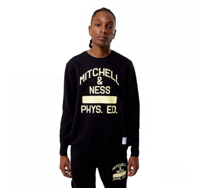 Mitchell & Ness Branded Fashion Graphic Crew Sweatshirt M FCPO5532-MNNYYPPPBLCK pánské