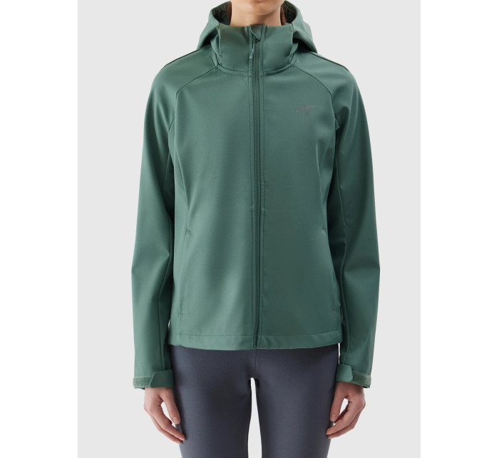 Dámská větruodolná bunda softshell membrána 5000 4F - zelená