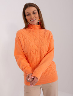 Sweter AT SW model 19309705 jasny pomarańczowy - FPrice