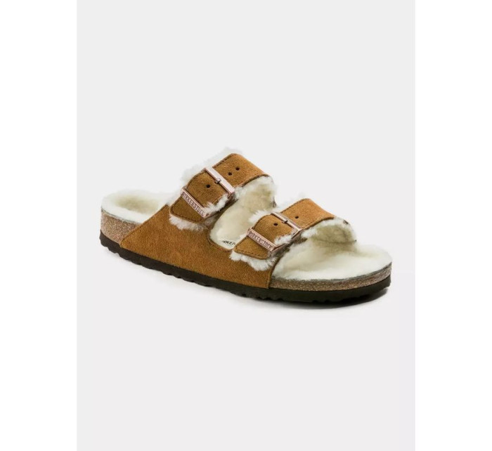 Žabky Birkenstock Arizona Shearling Mink W 1001135