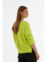 Monnari Mikiny Neon Free-Form Sweatshirt Multi Green