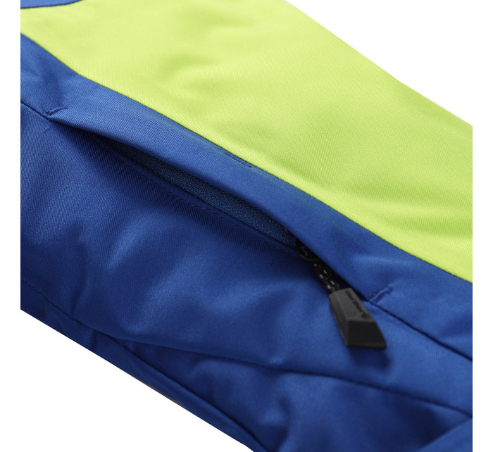 Pánská lyžařská bunda s membránou ptx ALPINE PRO MALEF lime green