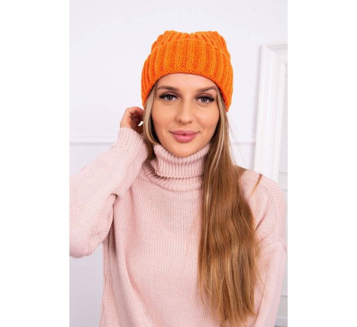 Čepice s  orange neon model 18751323 - K-Fashion