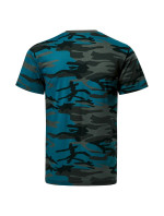 Camouflage tričko unisex camouflage petrol