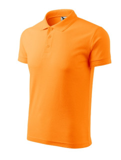 Pique Polo polokošile pánská tangerine orange