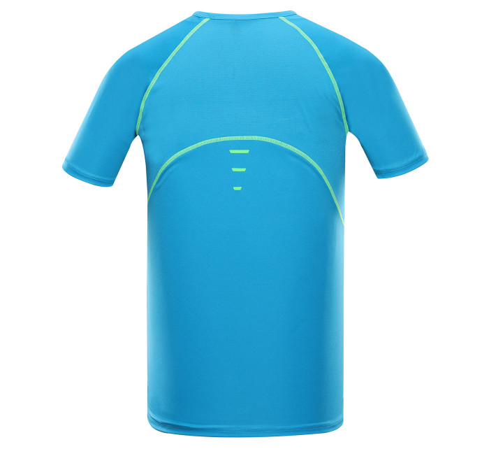 Pánské funkční triko s cool-dry ALPINE PRO PANTHER neon atomic blue