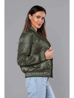 Dámská bunda typu "bomber" v khaki barvě model 18035490 - S'WEST