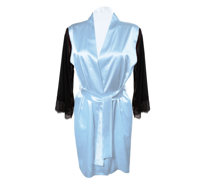 DKaren Housecoat Bonnie Light Blue