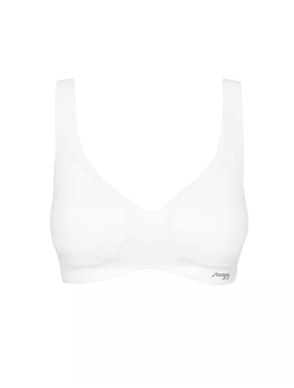 Dámská podprsenka ZERO Feel Bralette EX - WHITE - bílá 0003 - SLOGGI